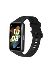 Huawei Band 7 KRD-71 Uyumlu BSAY Kordon-Yeşil Siyah