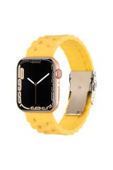 Watch 38mm KRD-72 Uyumlu BSAY Kordon-Sarı Sarı