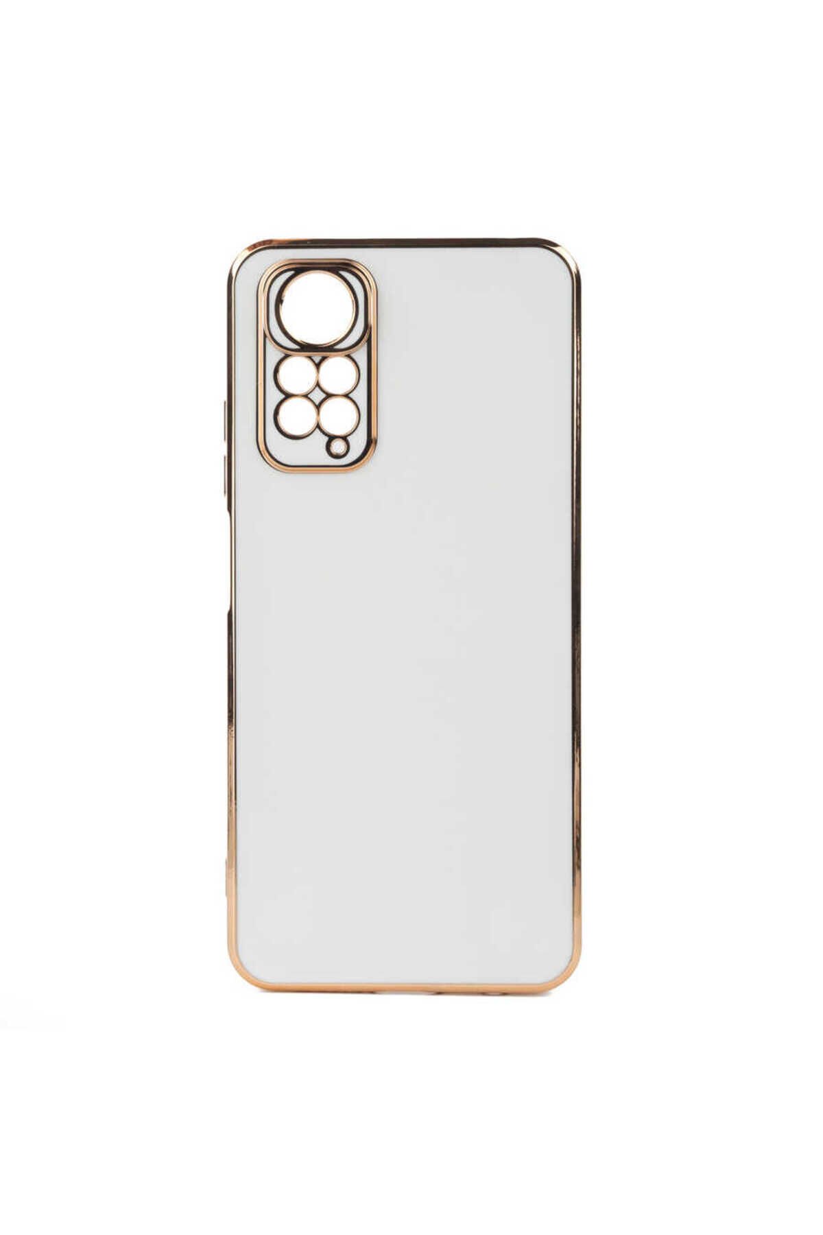 Redmi Note 11S Global Kılıf BSAY Bark Kapak - Mavi Açık Beyaz