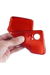 Mi 12 Kılıf BSAY Premier Silikon Kapak - Rose Gold Mürdüm