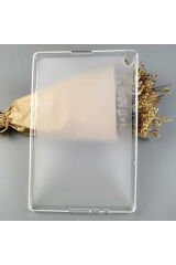 MatePad T10S Uyumlu SBT Tablet Süper Silikon Kapak-Renksiz Renksiz