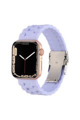 Watch 40mm KRD-72 Uyumlu BSAY Kordon-Siyah Pembe