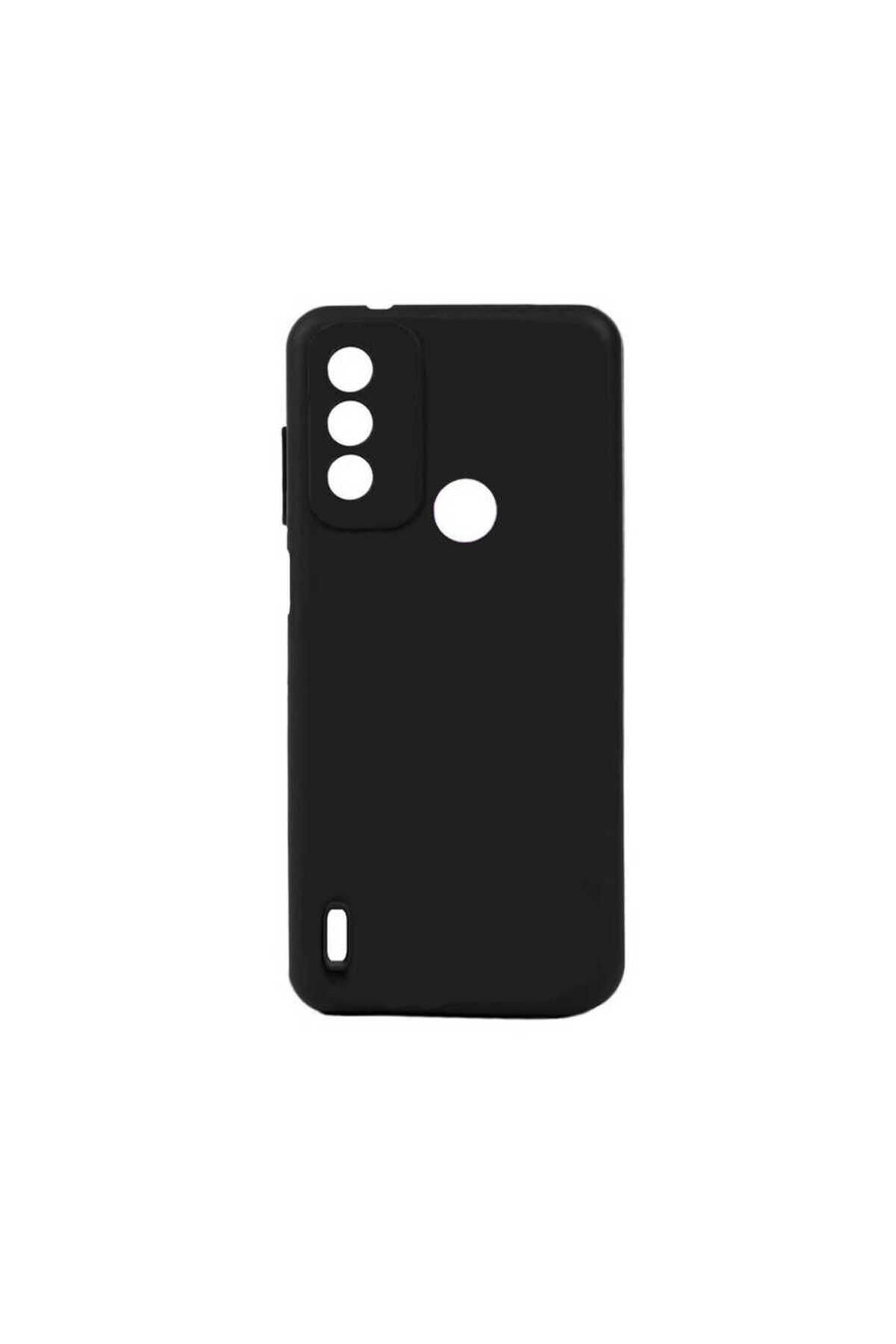 Tecno Spark 6 Go Kılıf BSAY Biye Silikon - Siyah Siyah