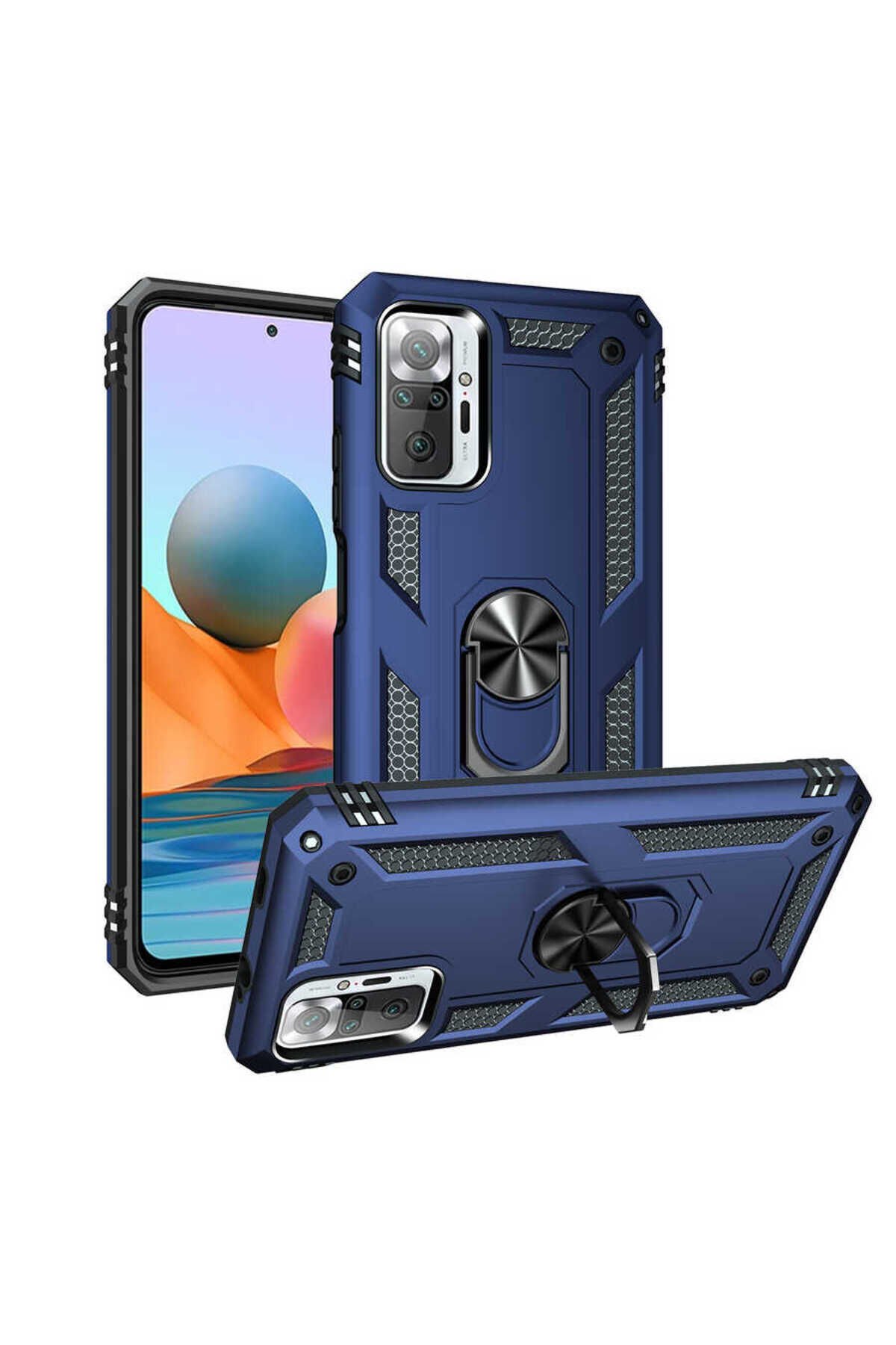 Redmi Note 10 Pro Kılıf BSAY Vega Kapak - Kırmızı Kırmızı