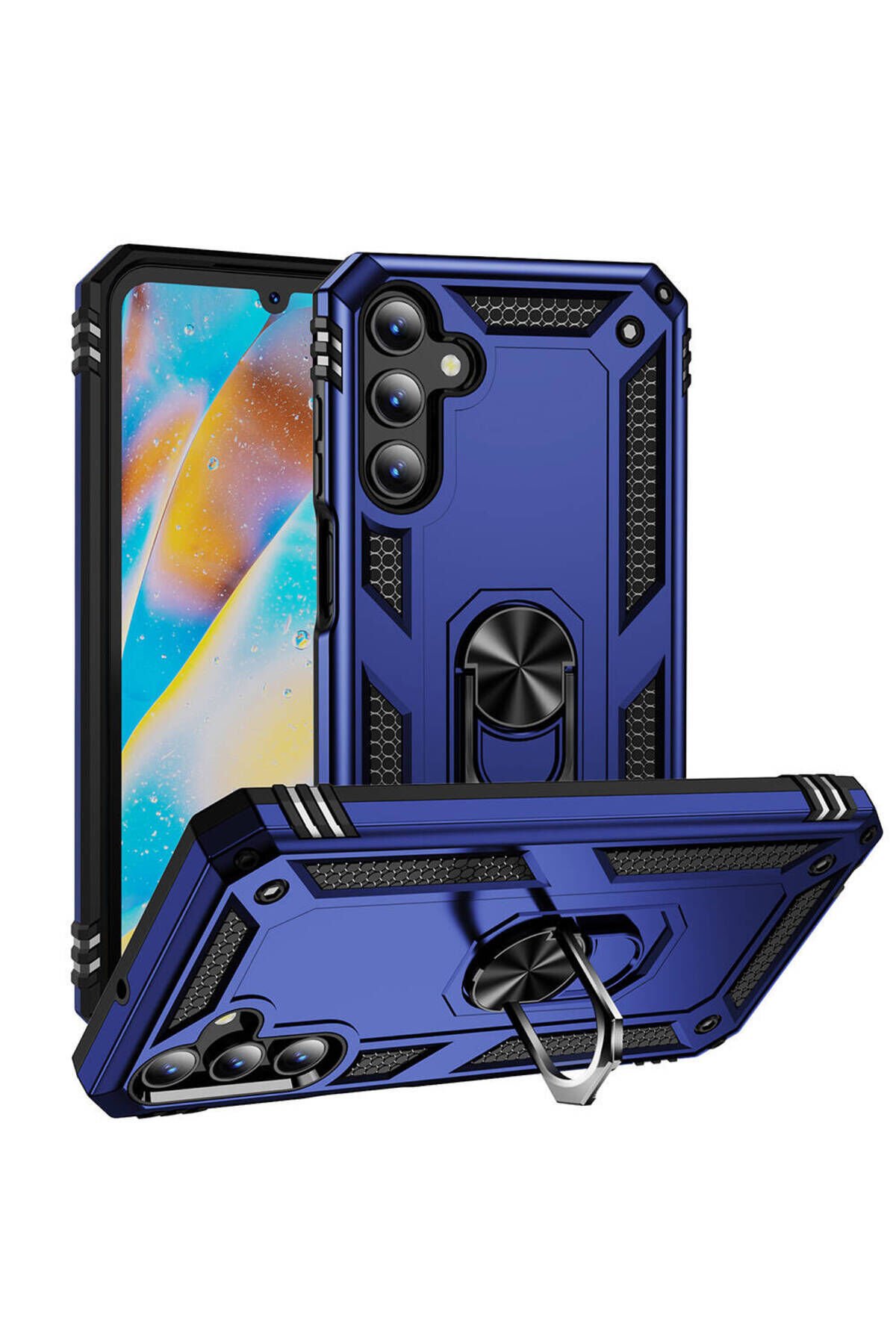 Galaxy A15 Kılıf BSAY Vega Kapak - Mavi