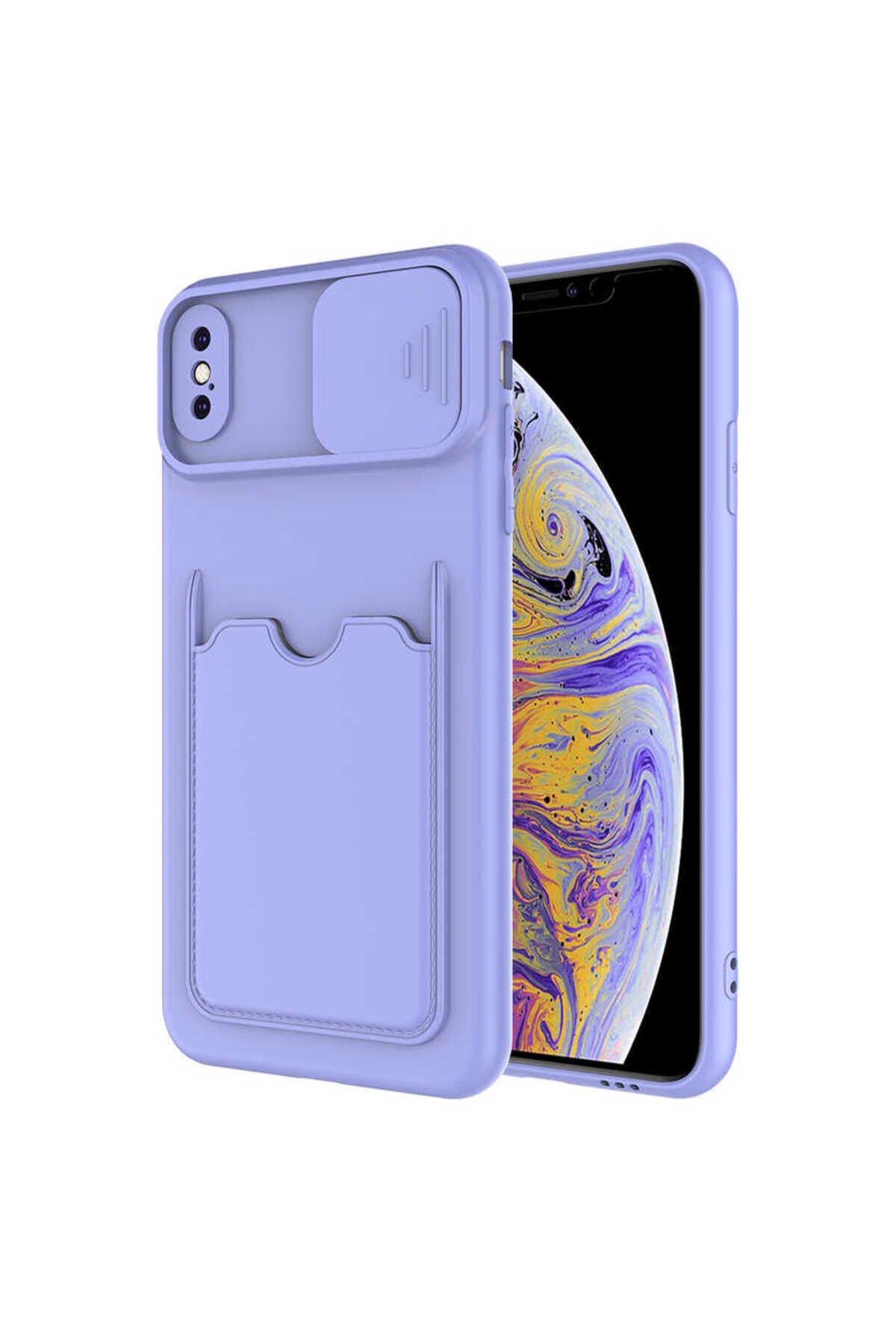 iPhone XS Max 6.5 Kılıf BSAY Kartix Kapak - Kırmızı Kırmızı