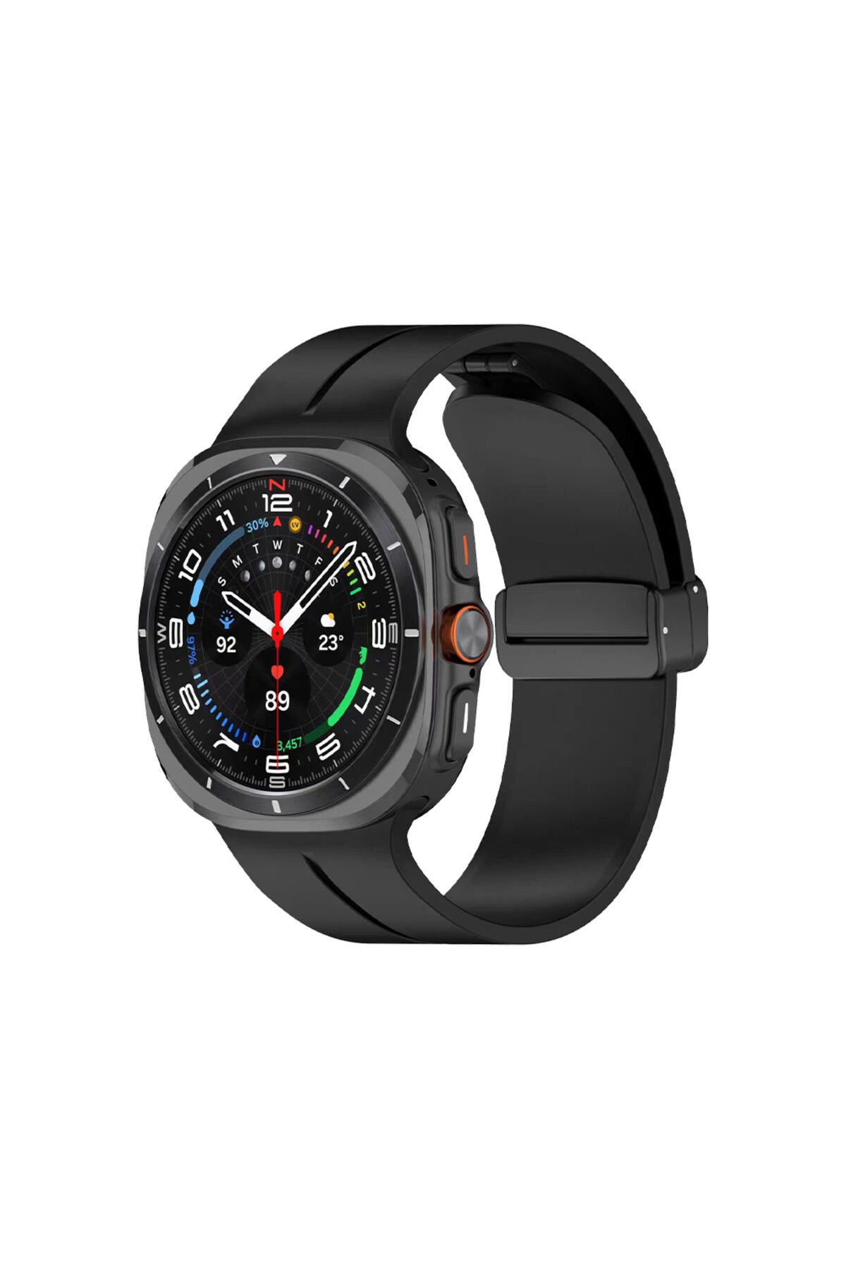 Galaxy Watch 8 40mm KRD-84 22mm Silikon Kordon - Lacivert Lacivert