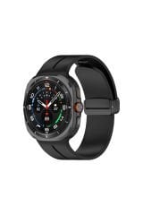 Galaxy Watch 8 40mm KRD-84 22mm Silikon Kordon - Lacivert Siyah