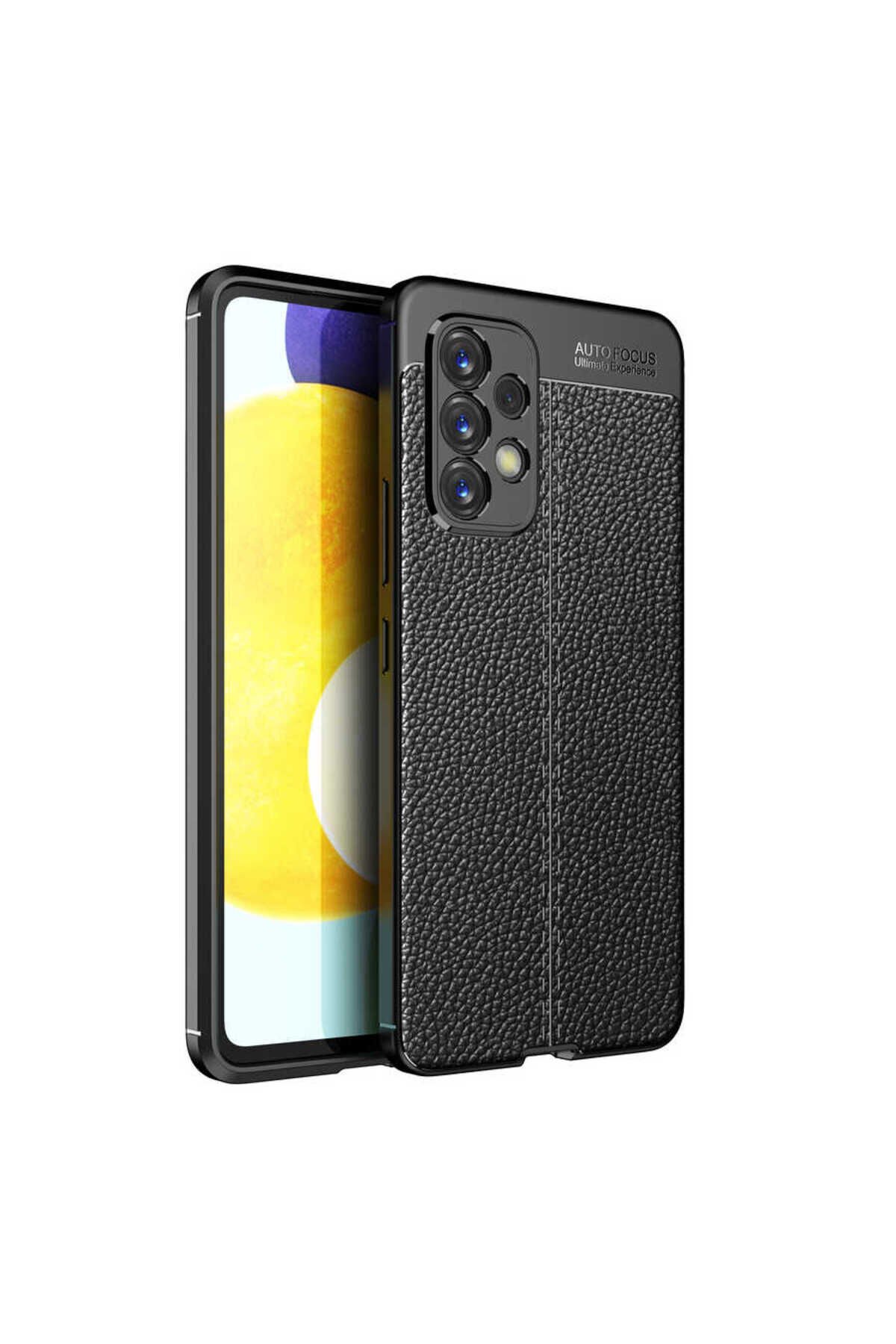 Galaxy A53 5G Kılıf BSAY Niss Silikon Kapak - Siyah Siyah