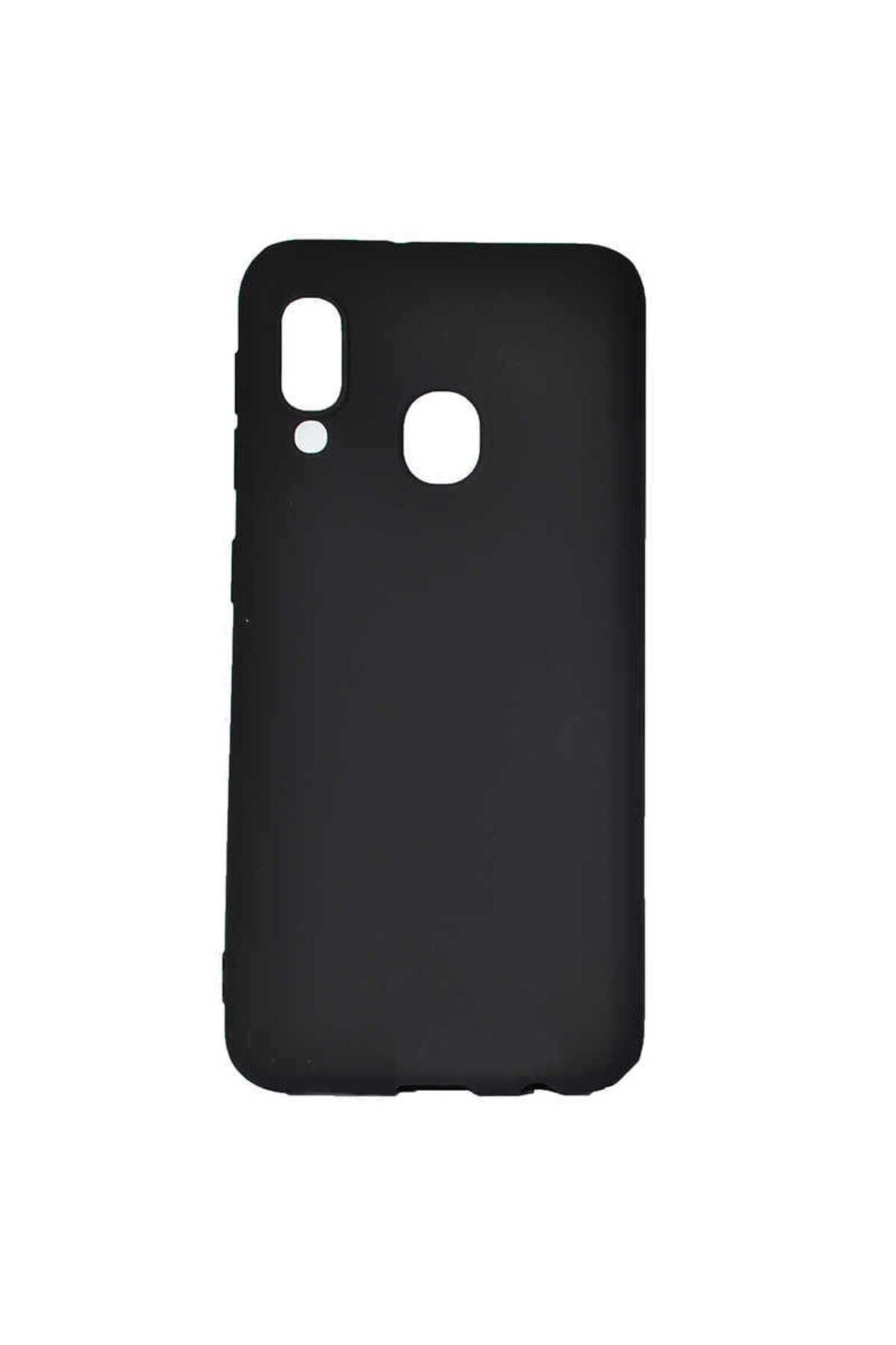 Galaxy A40 Kılıf BSAY Premier Silikon Kapak - Kırmızı Siyah