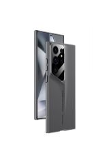 Galaxy S23 Ultra Kılıf Ultra İnce Kamera Korumalı Sert Rubber BSAY Procase Kapak-Mor Mor