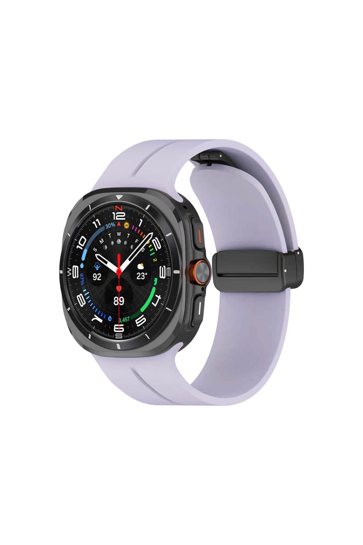 Galaxy Watch 8 Classic 46mm KRD-84 Silikon Kordon - Lacivert Lacivert