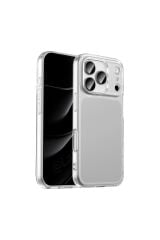 iPhone 17 Pro Kılıf Süper Silikon Kapak - Şeffaf Şeffaf