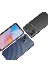 Vivo Y21S Kılıf ASMA Negro Silikon Kapak - Siyah Siyah