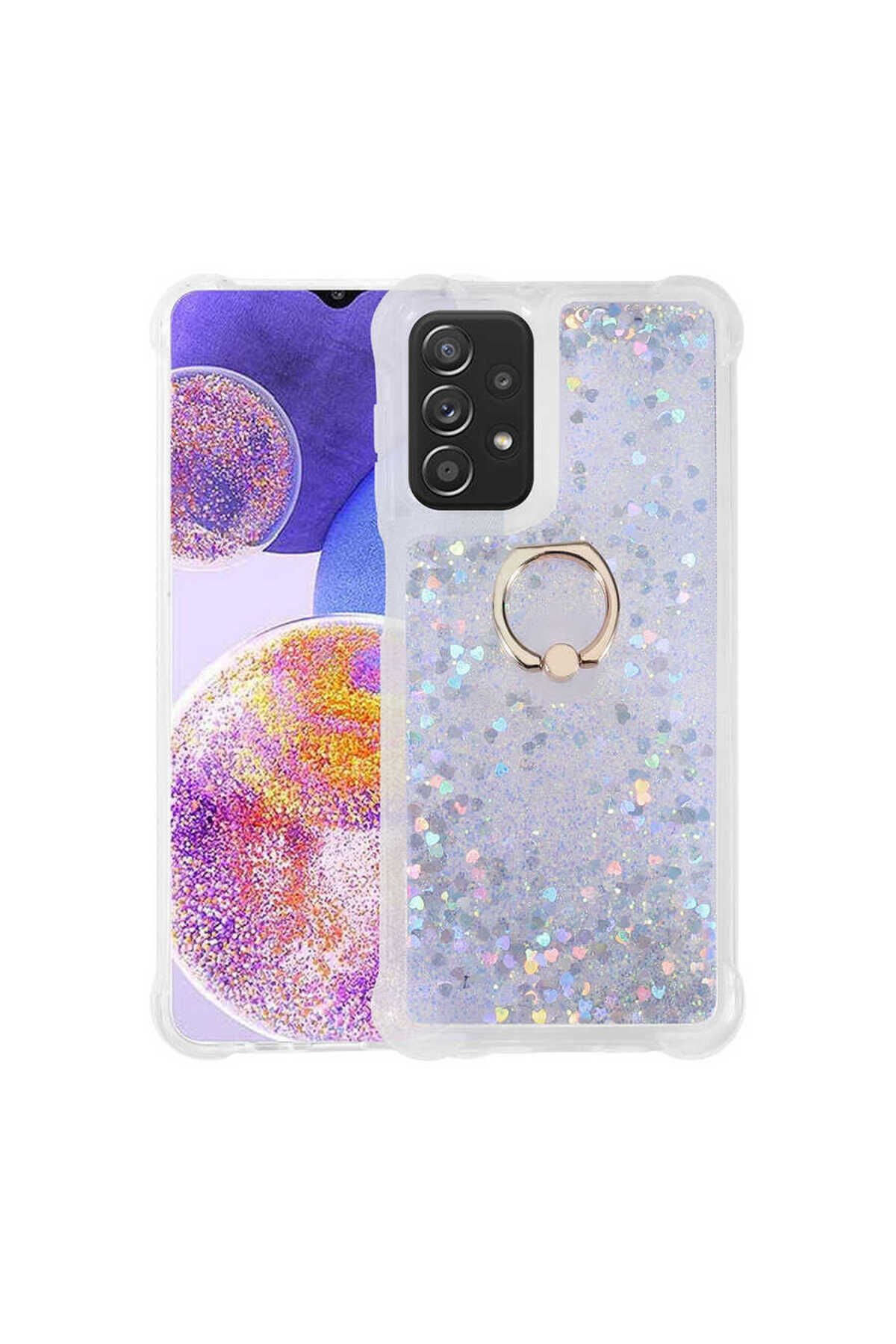 Galaxy A23 Kılıf BSAY Milce Kapak - Gümüş Gümüş