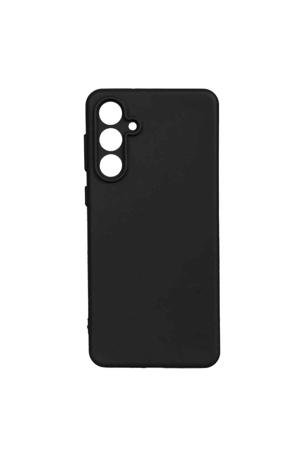 Galaxy M55 5G Kılıf NXAR Biye Silikon - Siyah Siyah