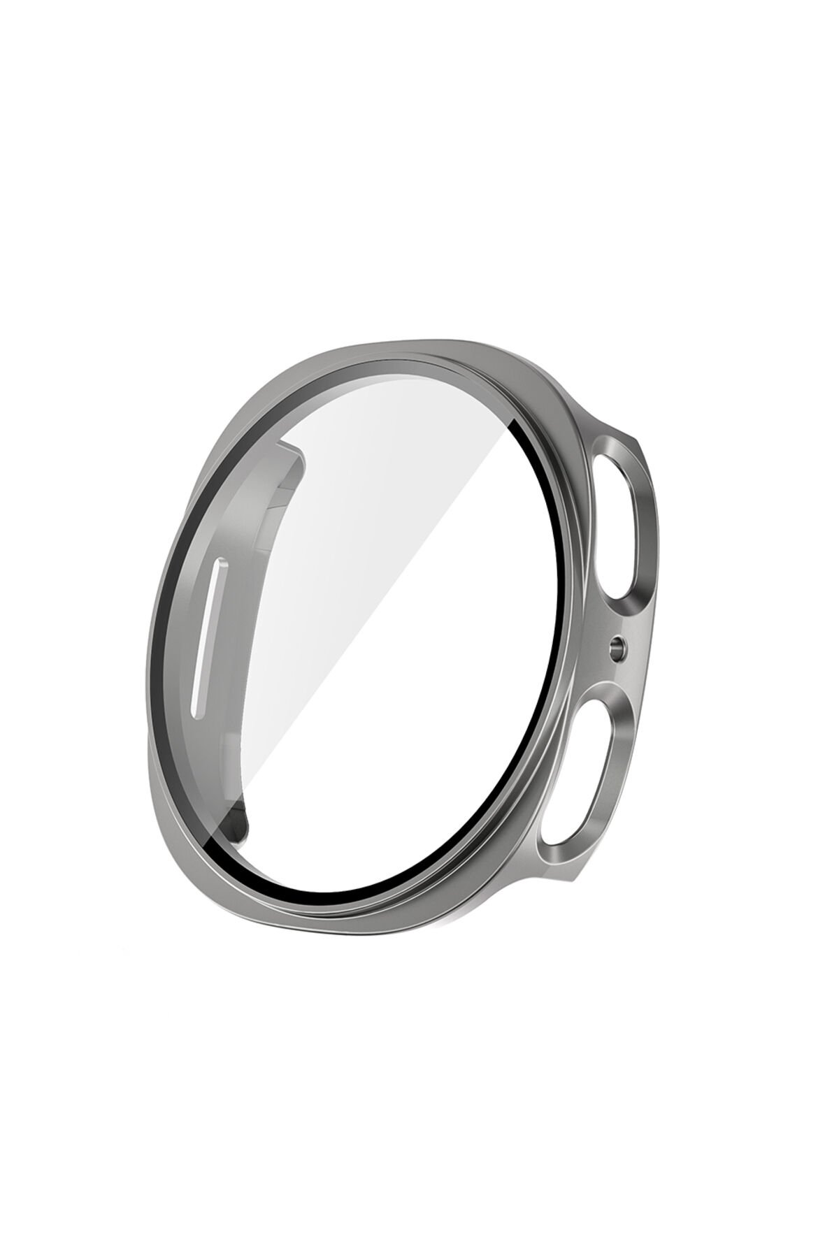 Galaxy Watch 8 40mm Sert PC Kasa ve Ekran Koruyucu BSAY Watch Gard 38 - Rose Gold Lacivert