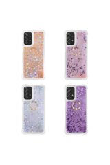 Galaxy A23 Kılıf BSAY Milce Kapak - Gümüş Mor