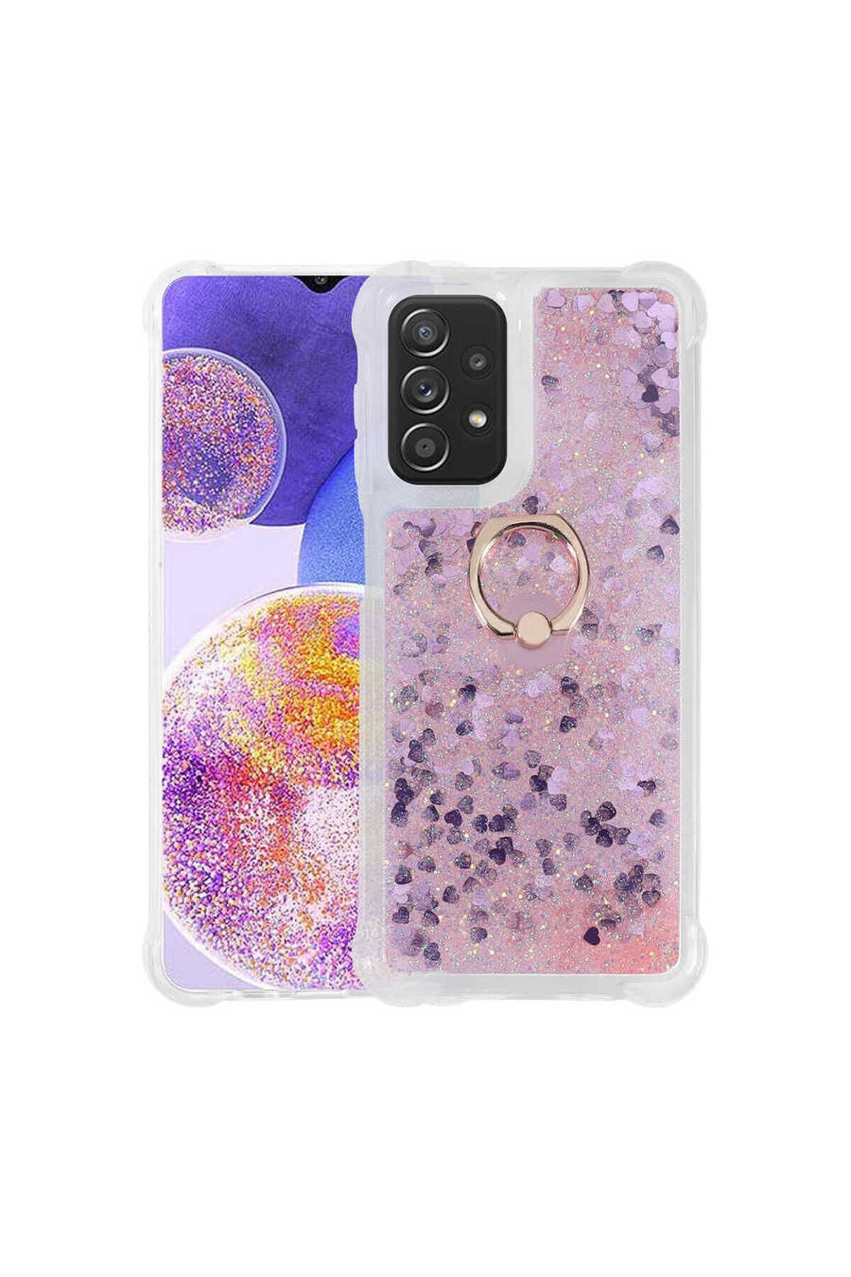 Galaxy A23 Kılıf BSAY Milce Kapak - Gümüş Pembe