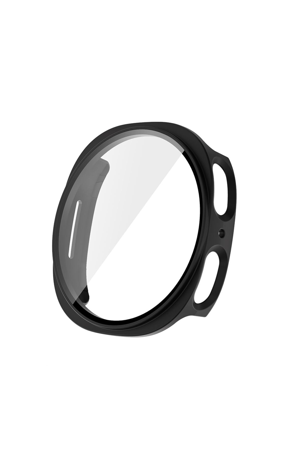 Galaxy Watch 8 40mm Sert PC Kasa ve Ekran Koruyucu BSAY Watch Gard 38 - Rose Gold Siyah