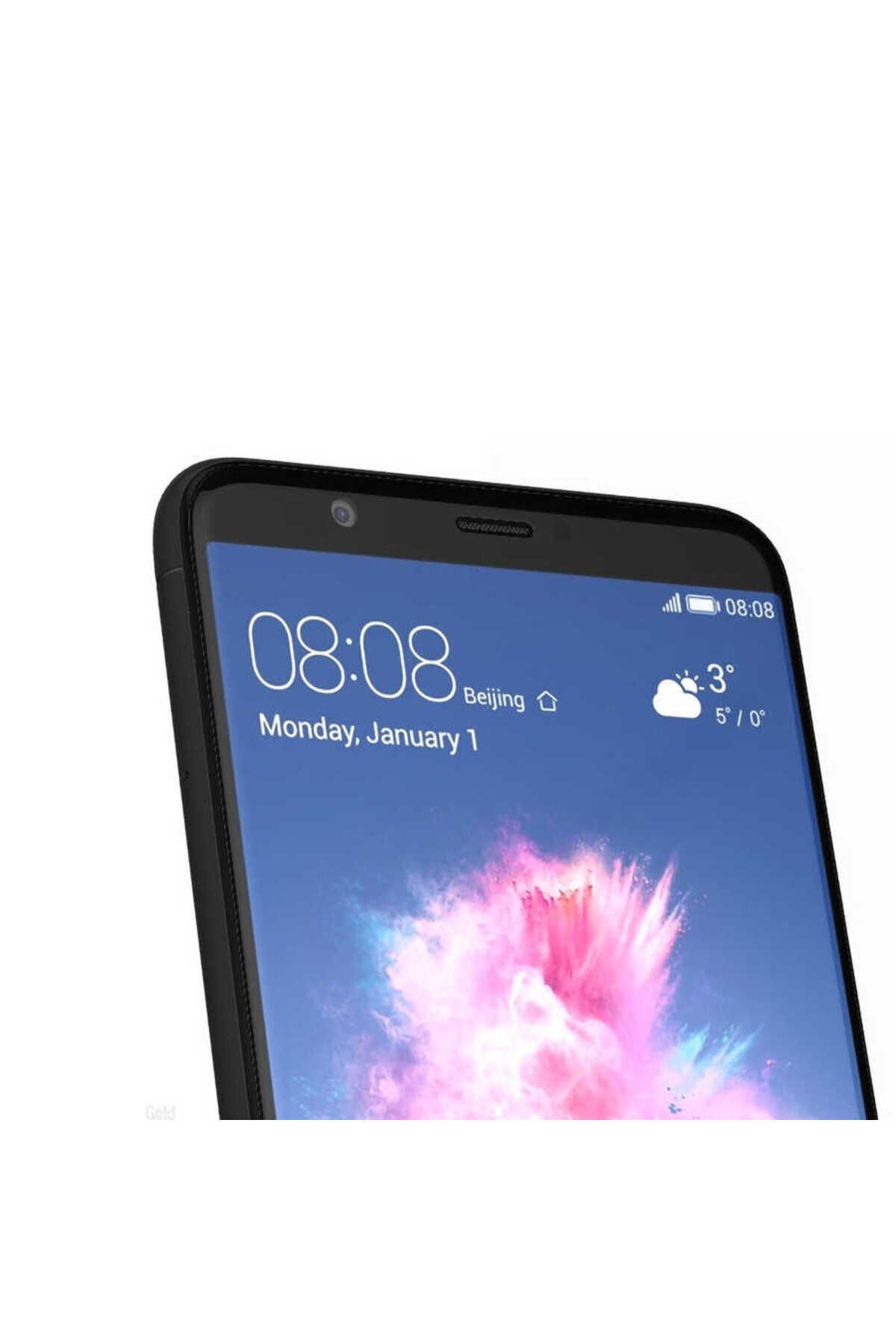 Huawei P Smart Uyumlu Davin 5D Cam BSAY Ekran Koruyucu