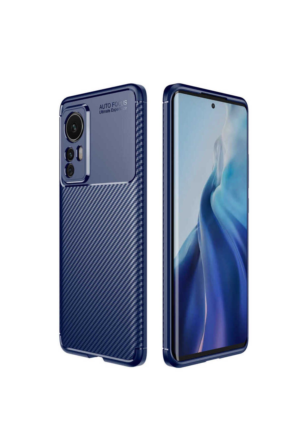 Mi 12 Pro Kılıf BSAY Negro Silikon Kapak - Lacivert Lacivert