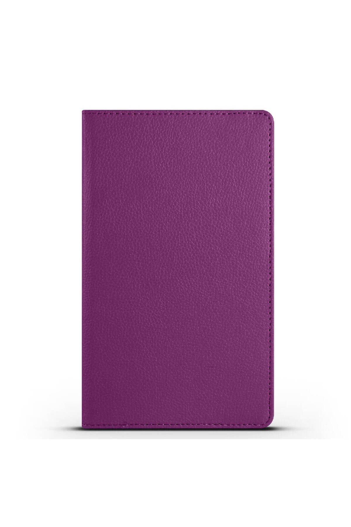 Galaxy Tab A9 Plus Uyumlu STSR Dönebilen Standlı Kılıf-Pembe Koyu Pembe Koyu