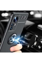 Mi 12 Kılıf BSAY Ravel Silikon Kapak - Siyah Siyah