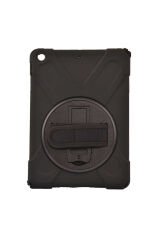 iPad 9.7 2017 (5.Nesil) Kılıf GZST Defender Tablet Silikon - Siyah Siyah