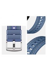 Huawei Watch GT 5 Uyumlu BSAY KRD-128 Silikon Kordon-Yeşil Mavi