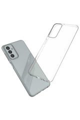 Galaxy M23 Kılıf BSAY Süper Silikon Kapak - Renksiz Renksiz