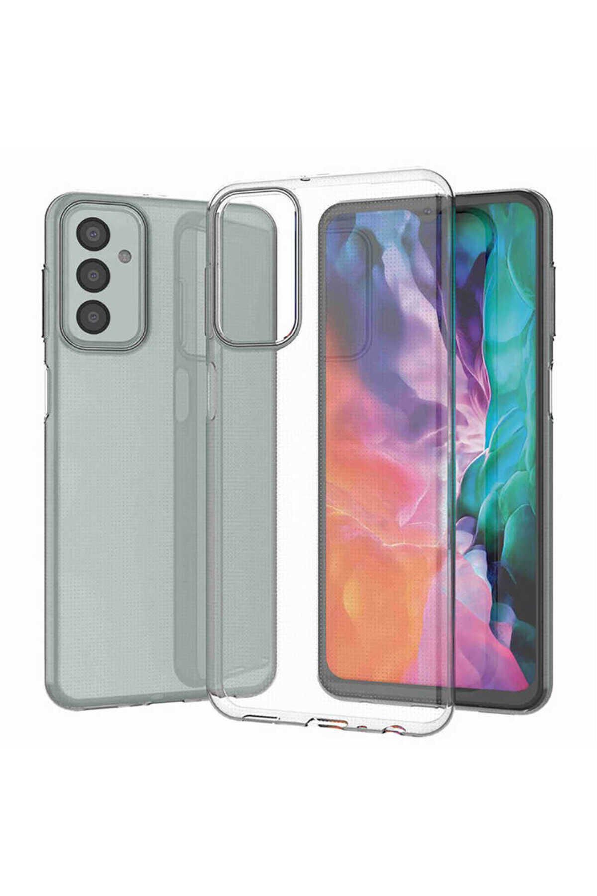 Galaxy M23 Kılıf BSAY Süper Silikon Kapak - Renksiz Renksiz