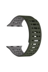 Watch 44mm Uyumlu KRD-124 Silikon Kordon Strap Kayış