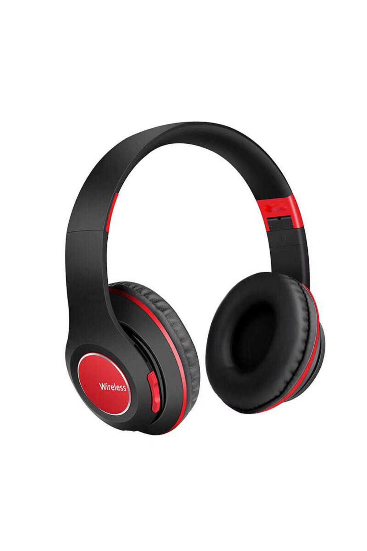 BTK-ZR51 Bluetooth Kulaklık - Kırmızı Kırmızı