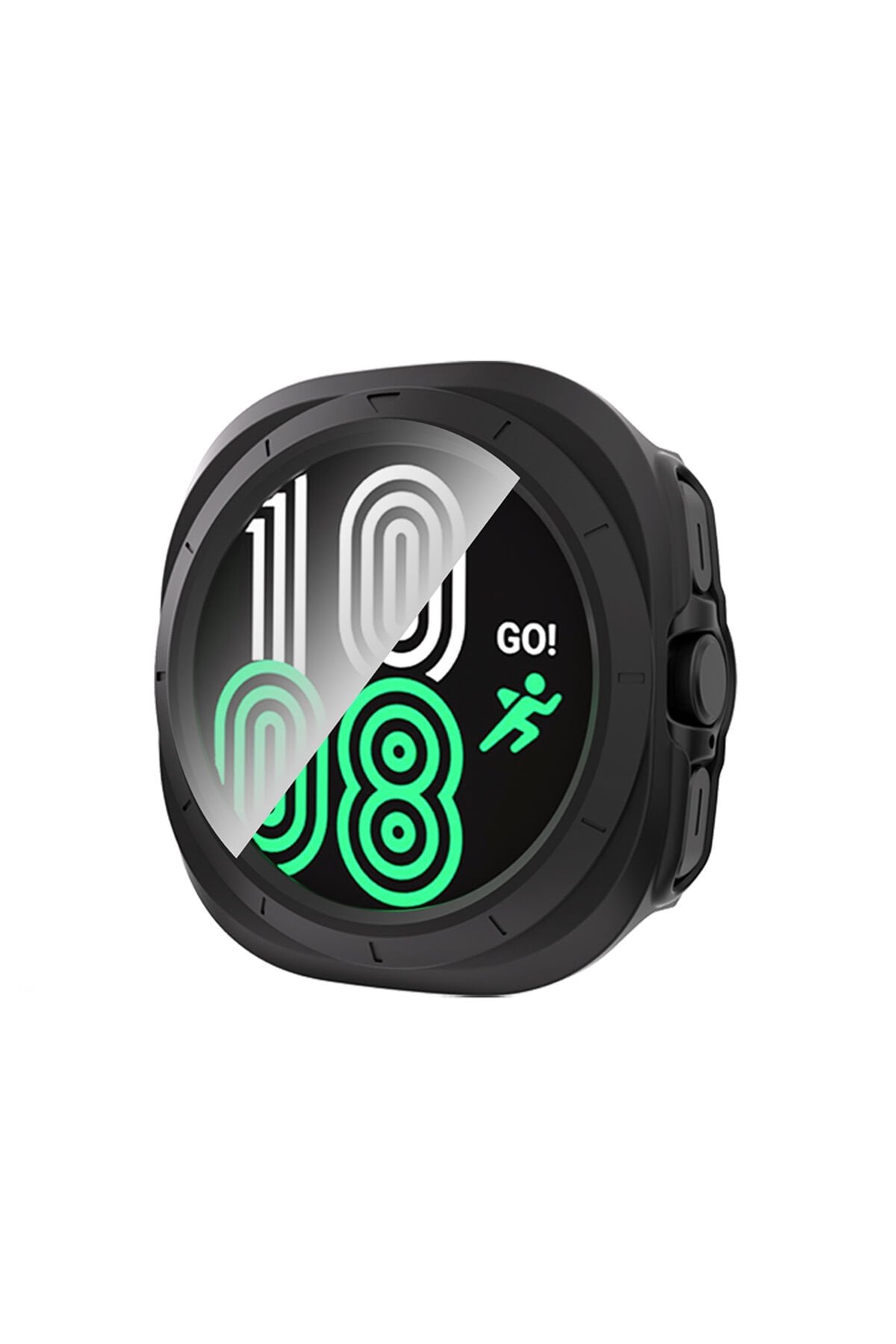 Galaxy Watch 8 Ultra Kasa ve Ekran Koruyucu BSAY Watch Gard 40 - Siyah Siyah