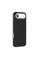 iPhone 17 Air Kılıf Zore Mara Lansman Kapak - Açık Pembe Siyah