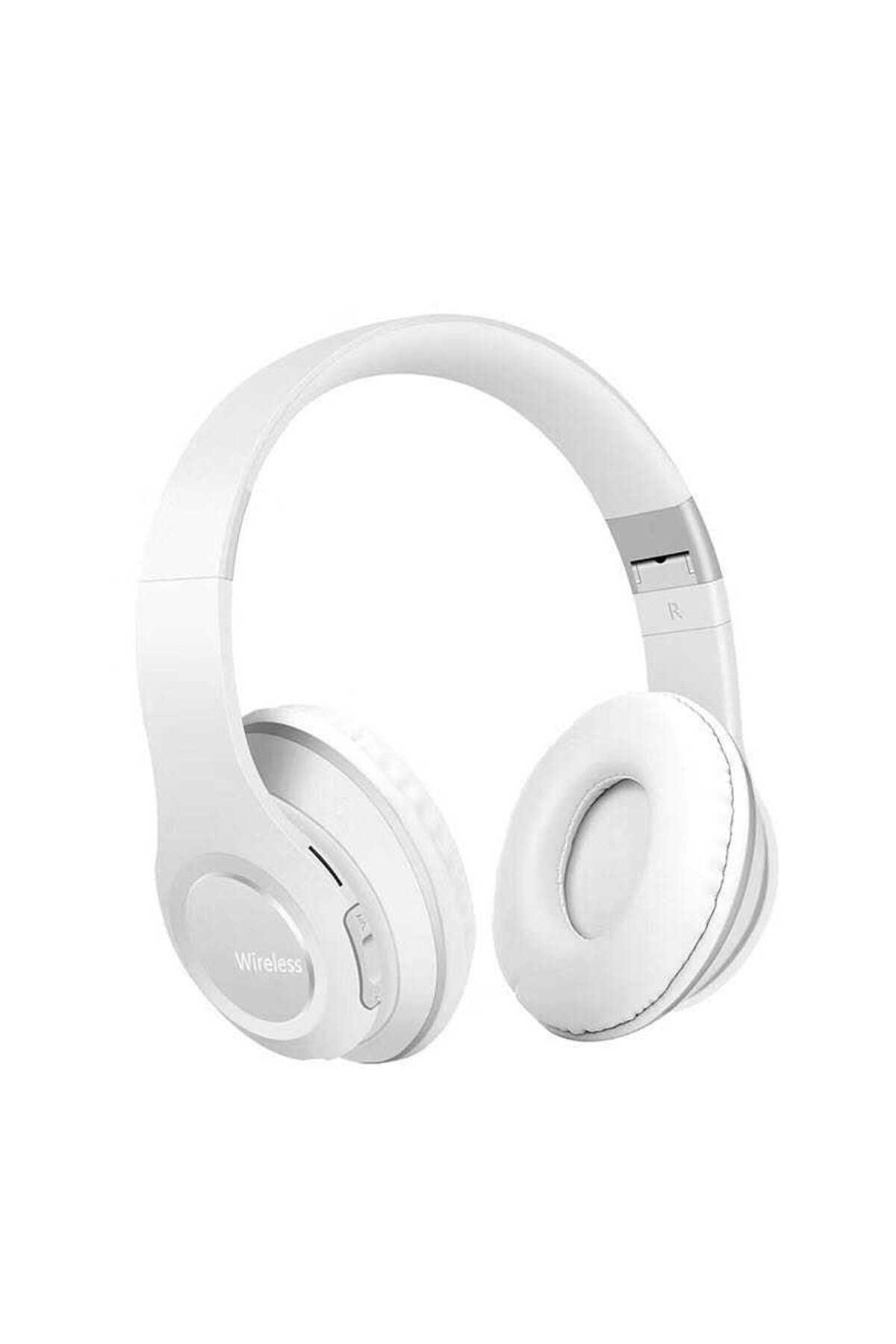 Zore BTK-ZR51 Bluetooth Kulaklık - Beyaz Beyaz