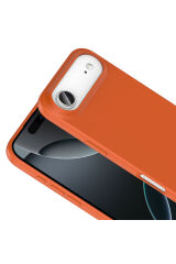 iPhone 17 Air Kılıf Zore Mara Lansman Kapak - Açık Pembe Lacivert