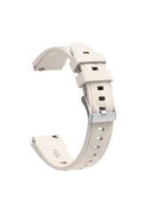 Huawei GT4 41mm Uyumlu BSAY KRD-129 18mm Silikon Kordon Strap Kayış-Pembe Pembe