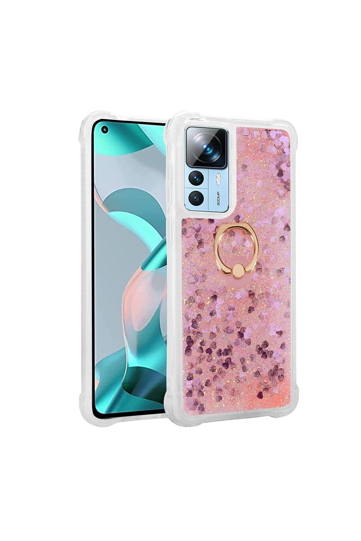 Mi 12T Pro Kılıf BSAY Milce Kapak - Pembe Pembe