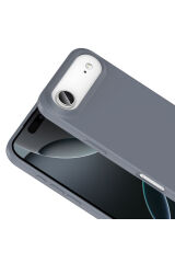 iPhone 17 Air Kılıf Zore Mara Lansman Kapak - Açık Pembe Şeffaf