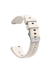 Huawei GT4 41mm Uyumlu BSAY KRD-129 18mm Silikon Kordon Strap Kayış-Pembe Siyah