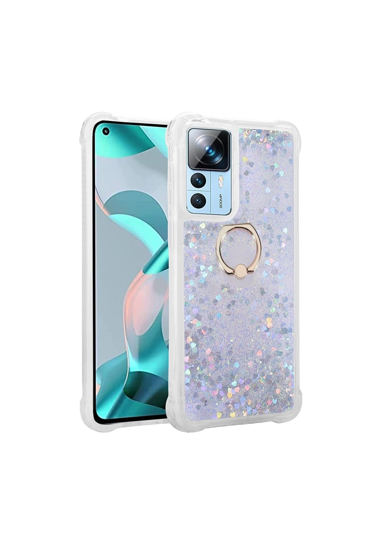 Mi 12T Pro Kılıf BSAY Milce Kapak - Pembe Gümüş