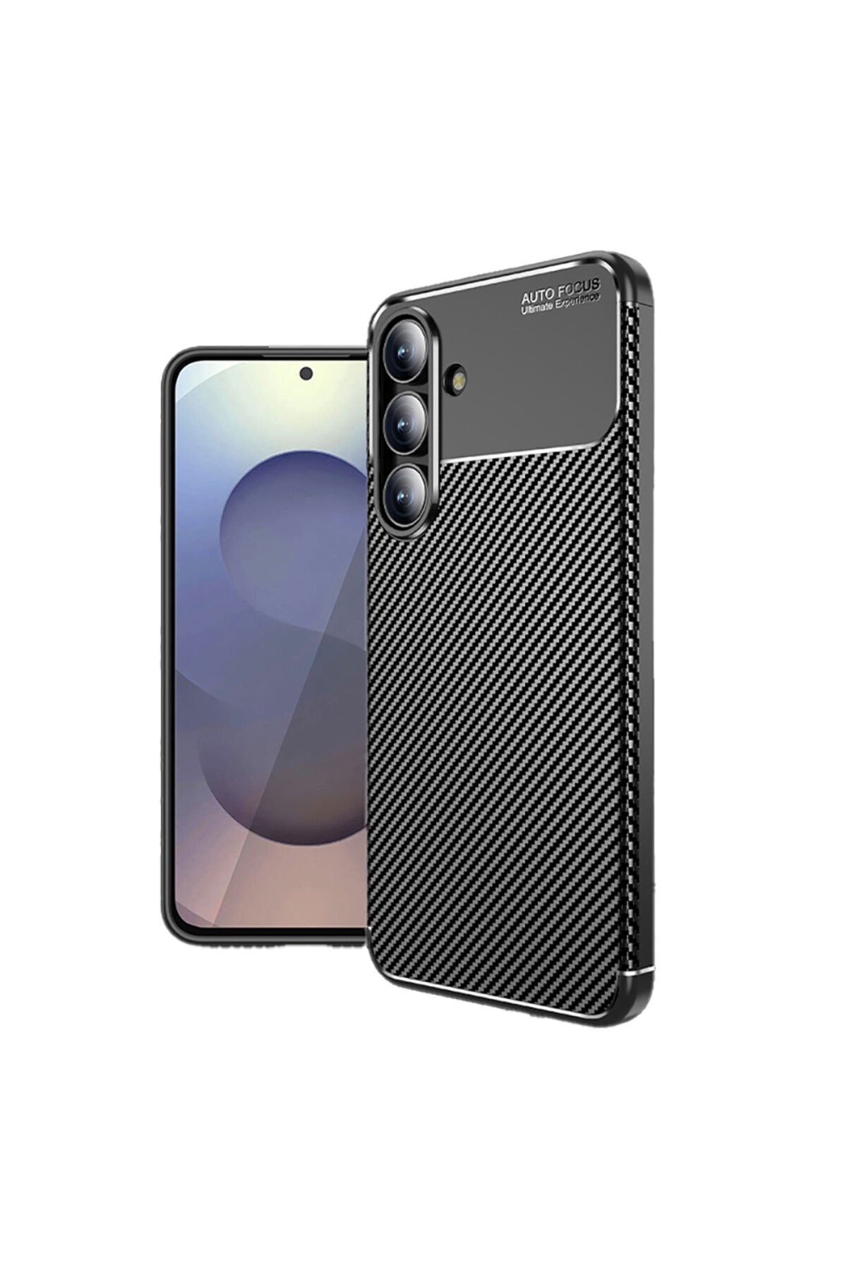 Galaxy S25 FE Kılıf ASMA Negro Silikon Kapak - Siyah Siyah