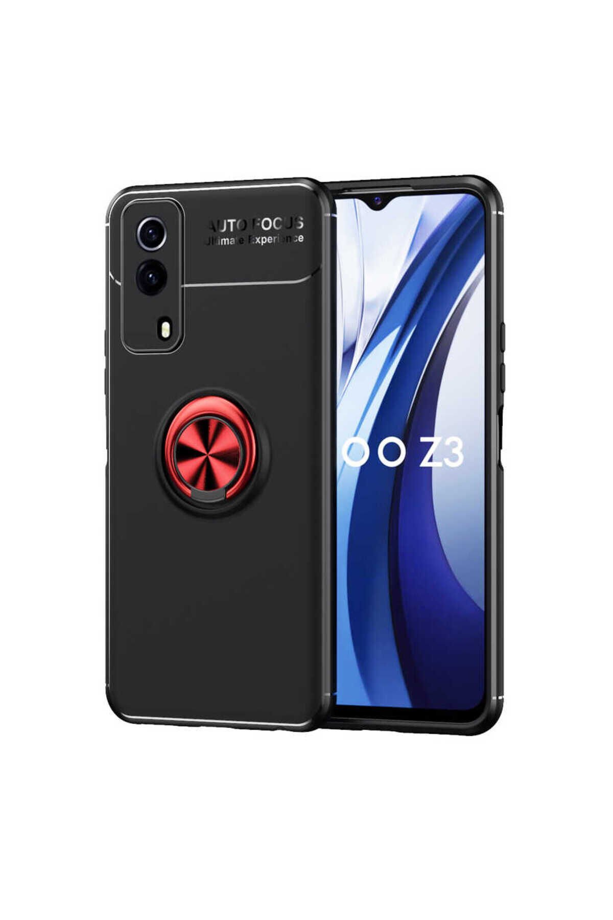 Vivo Y53S 4G Kılıf SBT Ravel Silikon Kapak - Siyah-Rose Gold Siyah-Rose Gold