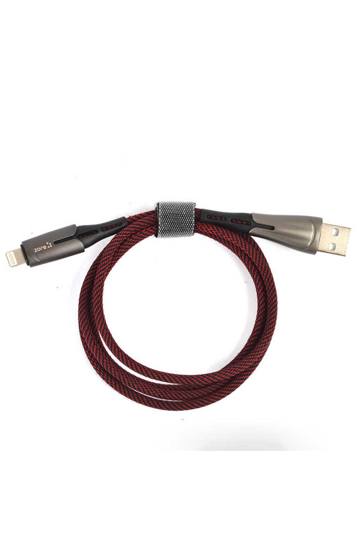 Mavi Lightning Focus Usb Kablo-BSAY Kırmızı