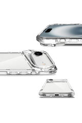 iPhone 17 Air Kılıf AKRE T-Max Kapak - Şeffaf Şeffaf