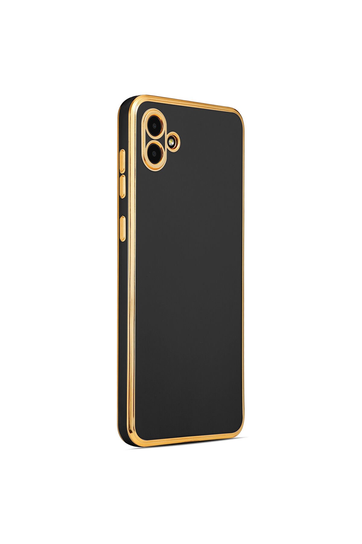 Galaxy A04 Kılıf BSAY Bark Kapak - Rose Gold Açık Yeşil
