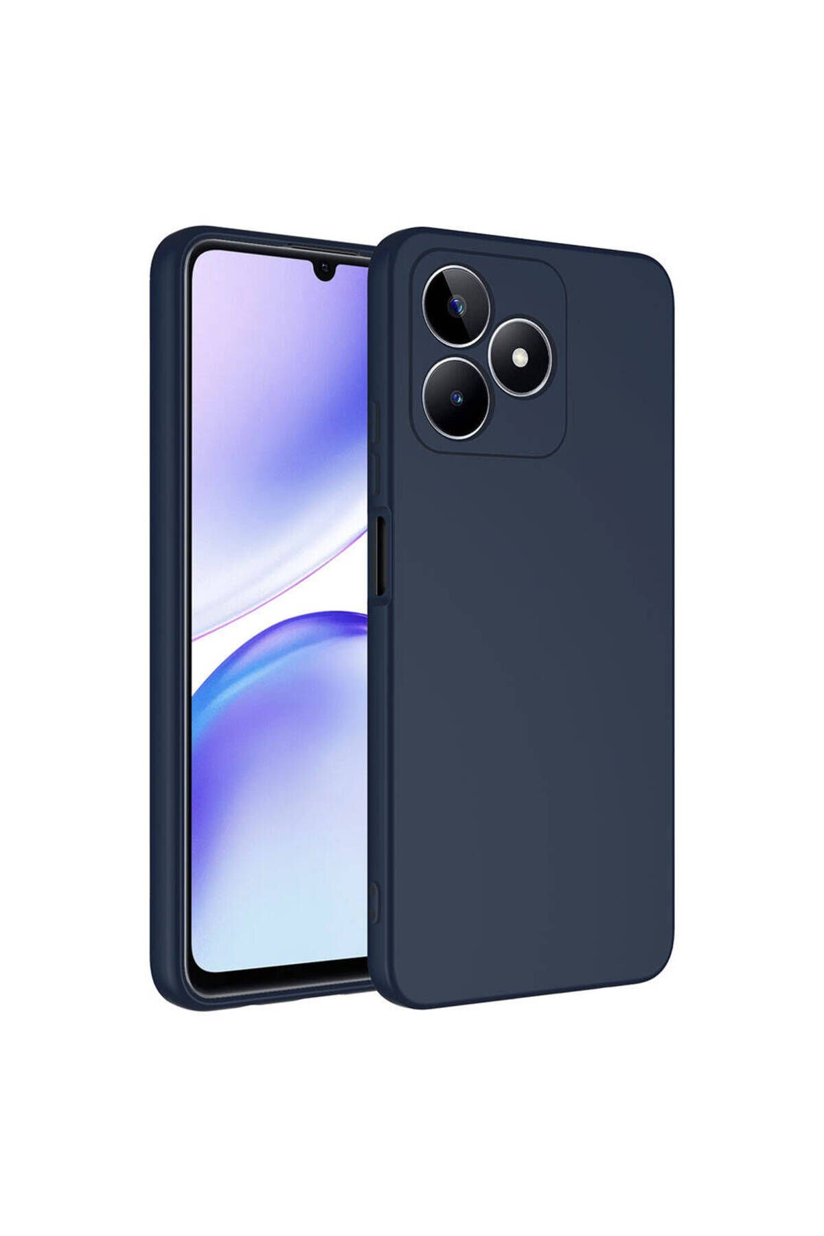 Realme C53 Kılıf BSAY Mara Lansman Kapak - Siyah Lacivert