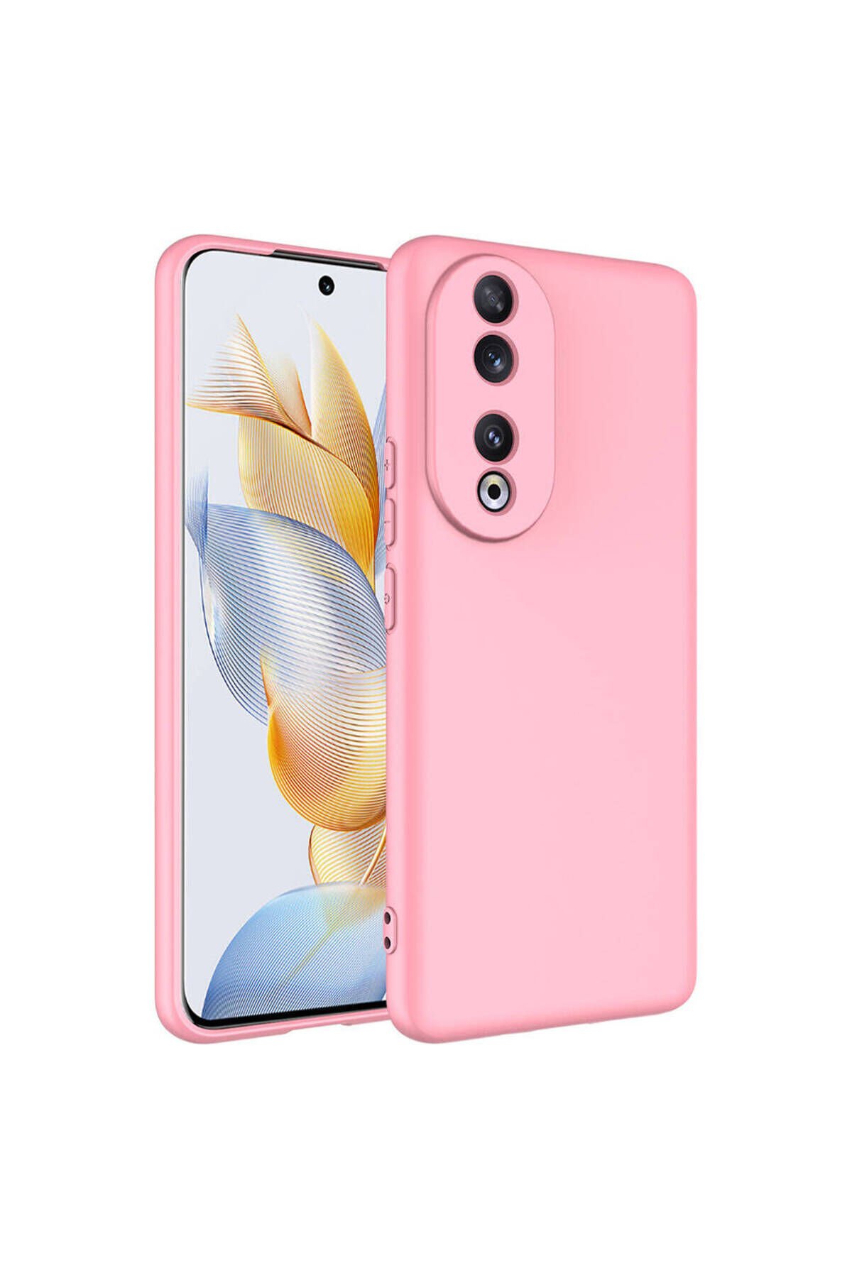 Honor 90 Kılıf BSAY Mara Lansman Kapak - Pembe Pembe